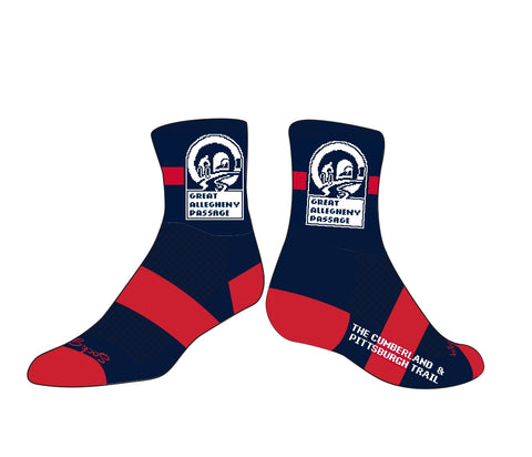 GAP Cycling Socks - Red, White, Blue